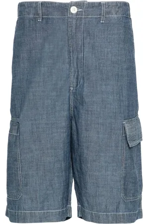 Universal Works Cargo-Shorts aus Chambray