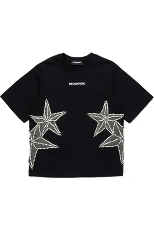 Dsquared2 T-Shirt mit Sternapplikation