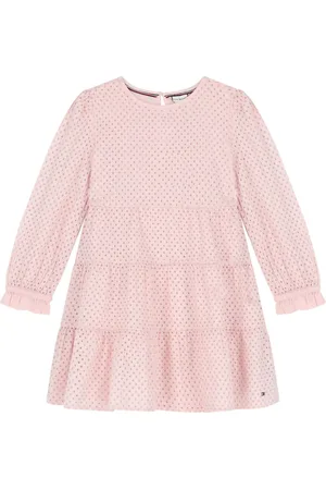 Tommy Hilfiger Kleid mit Lochstickerei