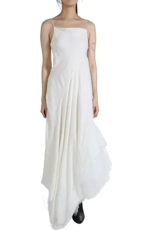 MARC LE BIHAN Combi Panneau Tulle Godiva maxi dress