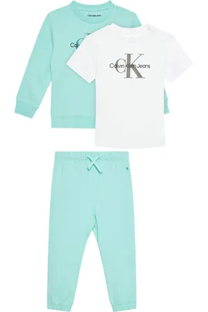 Calvin Klein Dreiteiliger Jogginganzug mit Logo-Print