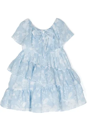 PATACHOU Gestuftes Kleid mit Blumen-Print