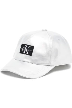 Calvin Klein Metallic-Baseballkappe mit Logo-Patch