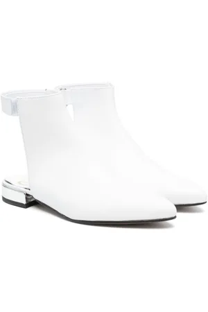 GALLUCCI Stiefel mit offener Rückseite