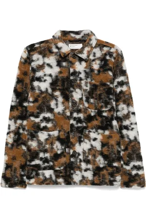 Universal Works Fleecejacke mit Ylang-Blume