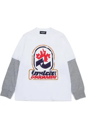 Dsquared2 T-Shirt mit doppelten Ärmeln