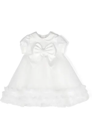 COLORICHIARI Festliches Kleid mit Schleifendetail