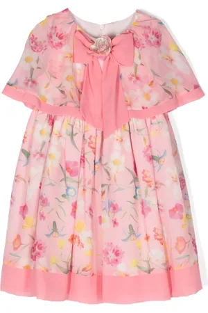 PATACHOU Schleifenkleid mit Blumenmuster