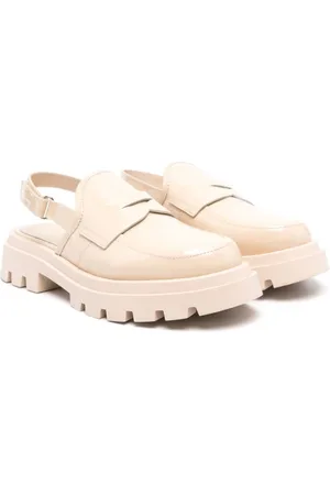 GALLUCCI Sandalen aus Lackleder