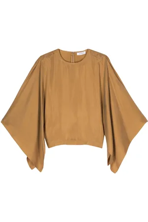 Rodebjer Bluse mit offenen weiten Ärmeln