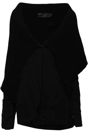 MARC LE BIHAN Poncho mit Einsätzen
