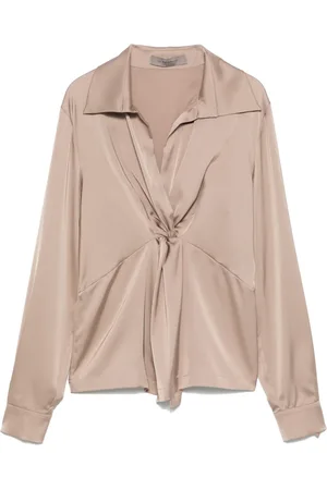 D.EXTERIOR Bluse mit Raffungen