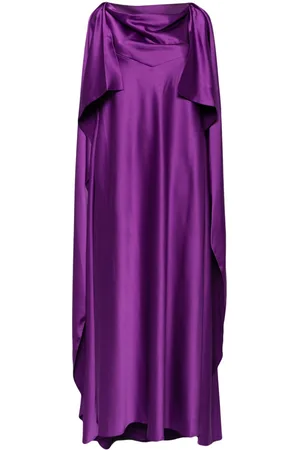 RHEA COSTA Wafa Kleid aus Pflaume