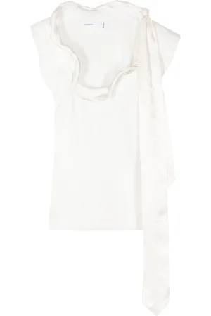 TOGA PULLA Gerüschte Bluse mit Schaldetail