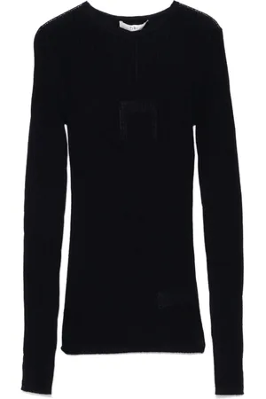 tibi Gerippter Pullover