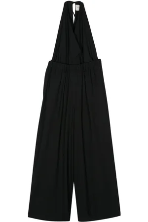 ALYSI Plissierter Jumpsuit mit weitem Bein
