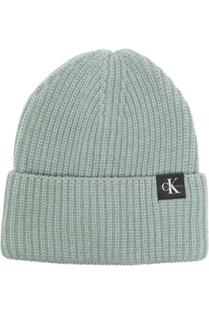 Calvin Klein Gestrickte Beanie mit Logo-Patch