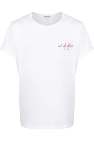 Maison Labiche T-Shirt mit "Out of Office"-Schriftzug