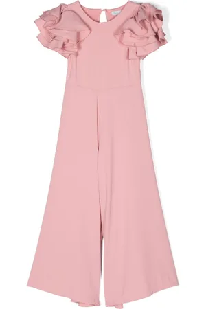 Abel & Lula Weiter Jumpsuit mit Rüschenärmeln