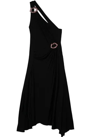 Sonia by Sonia Rykiel Asymmetrisches Midikleid mit Lippen