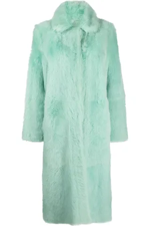 LISKA Mantel mit Shearling
