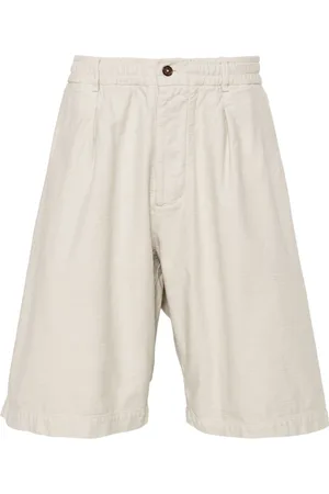 Universal Works Sport-Shorts mit Bundfalten