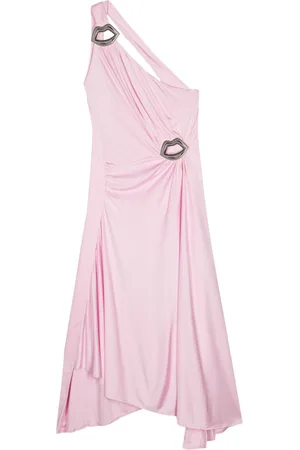 Sonia by Sonia Rykiel Asymmetrisches Midikleid mit Lippen