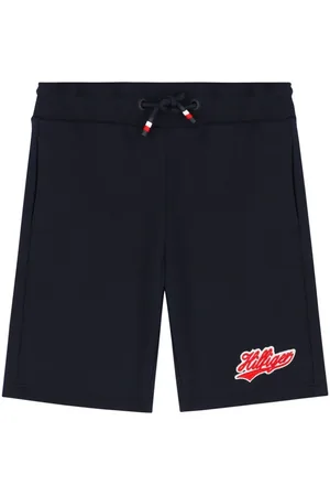 Tommy Hilfiger Joggingshorts mit Logo-Stickerei