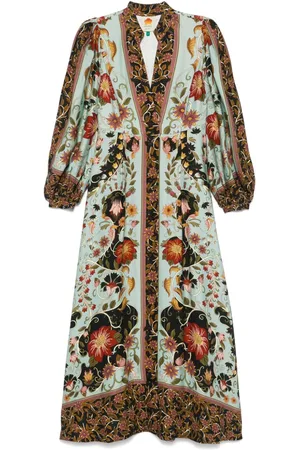 Farm Rio Flowing Beauty Maxikleid