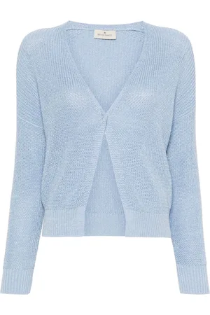 BRUNO MANETTI Cardigan mit Metallic-Garn