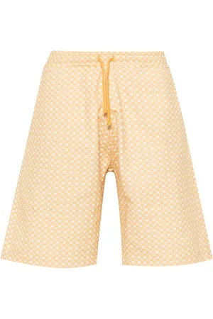 Universal Works Lumber Shorts mit Jacquardmuster