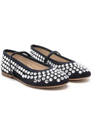 GALLUCCI Ballerinas mit Kristallen