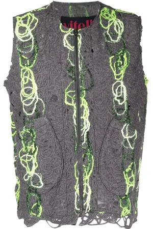 Vitelli Weste im Distressed-Look