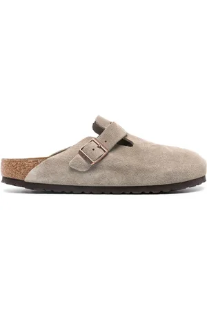 Birkenstock Boston Clogs aus Wildleder