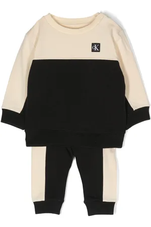 Calvin Klein Jogginganzug mit Logo-Patch