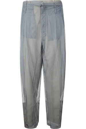 ACT N°1 Straight-Leg-Hose mit Tülldetail
