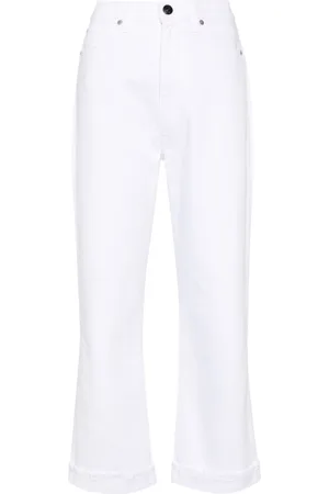 3x1 Gerade Claudia Extreme High-Waist-Jeans