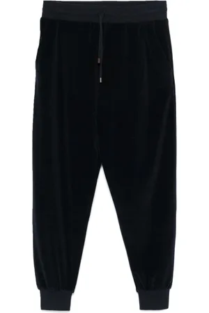 CANALI Jogginghose in Samtoptik