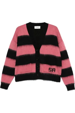 Sonia by Sonia Rykiel Gestreifter Cardigan mit gebürstetem Effekt