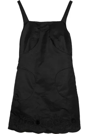 tibi Daisy Minikleid mit Lochstickerei