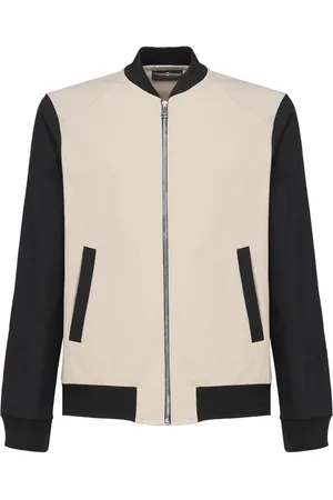 Giuliano Galiano Zweifarbige Bomberjacke
