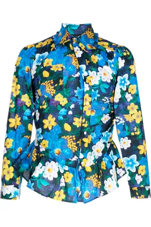 EgonLab Hemd mit Blumen-Print