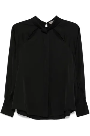 D.EXTERIOR Klassische Satinbluse