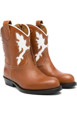 GALLUCCI Klassische Cowboystiefel