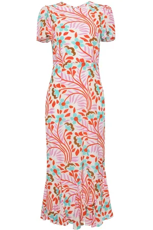 Rhode Lulani Midikleid mit Print