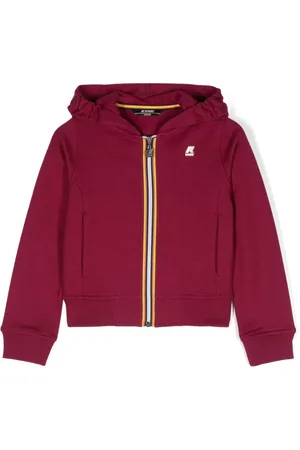 K-Way Kapuzenjacke mit Logo-Patch