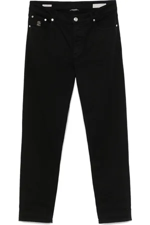 Brunello Cucinelli Jeans mit Logo-Stickerei
