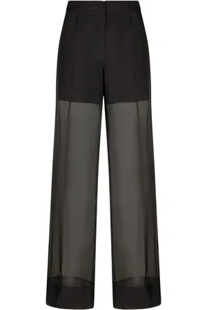 Liu Jo Gerade Organza-Hose