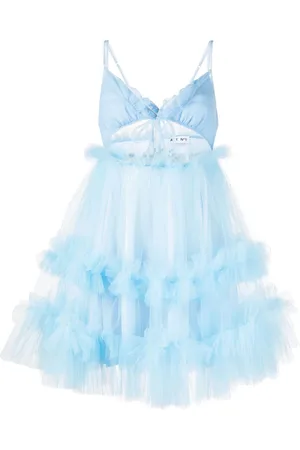 ACT N°1 Maxikleid mit Rüschen