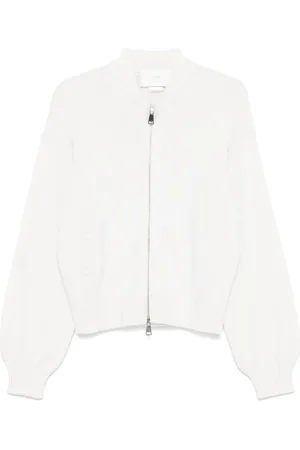 VANISÉ Cardigan mit Reißverschluss